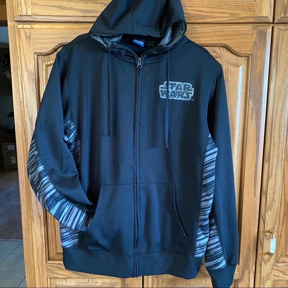 star wars zip up hoodie mens